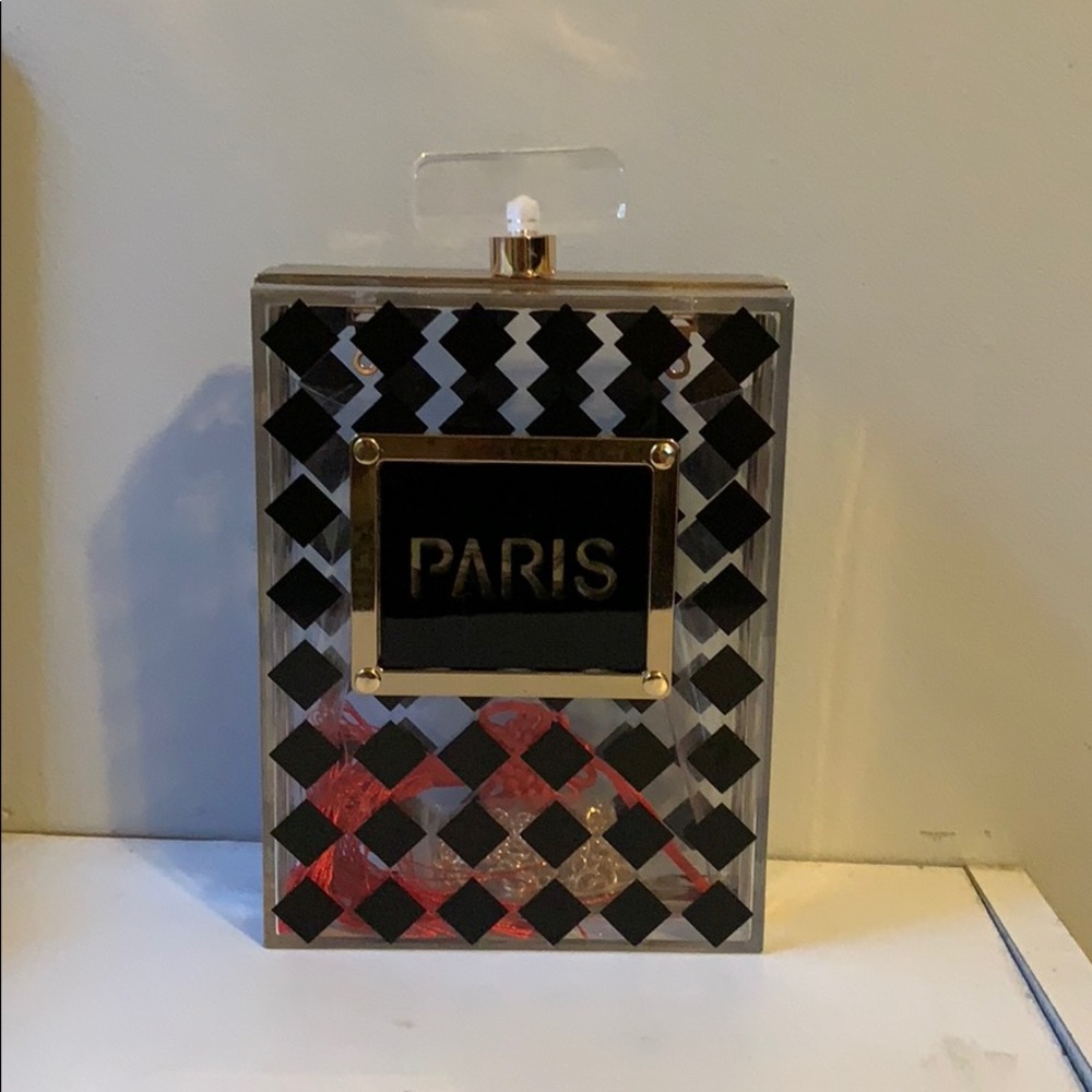 Perfume bottle purse